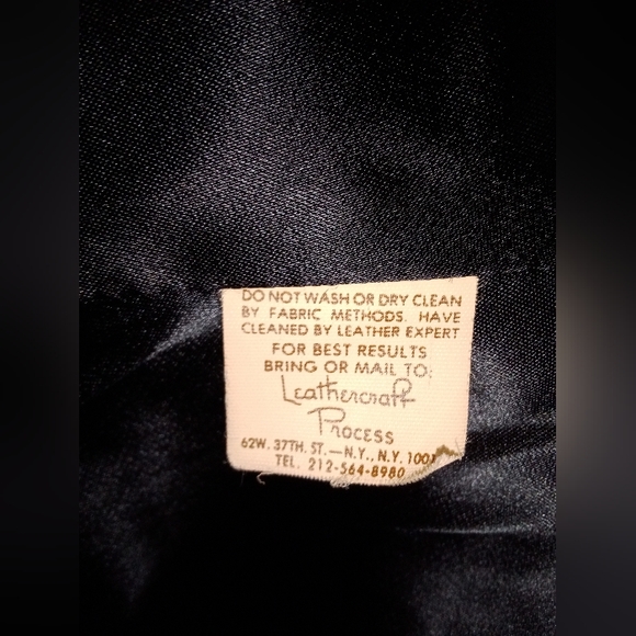 Vintage Reed Sportswear Leather Jacket With Zip Out Liner - Picture 7 of 10